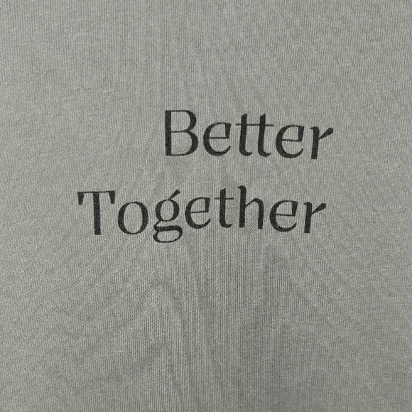 Men's Olive Graphic Tee - Better Together - Picture 3 of 7